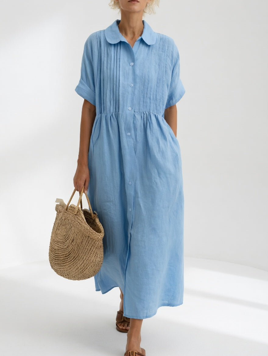 MOREAU LYON | ROBE CHEMISE FLUIDE POUR FEMMES