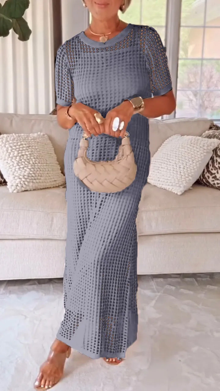 MOREAU LYON | ROBE MAXI SUPERPOSÉE POUR FEMMES