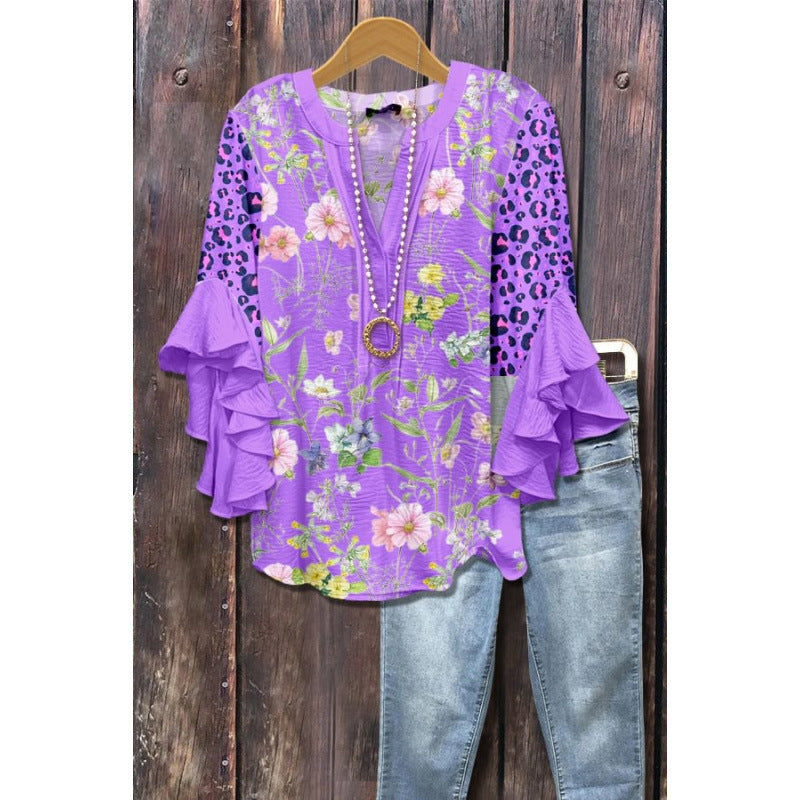 MOREAU LYON | BLOUSE À VOLANTS POUR FEMMES