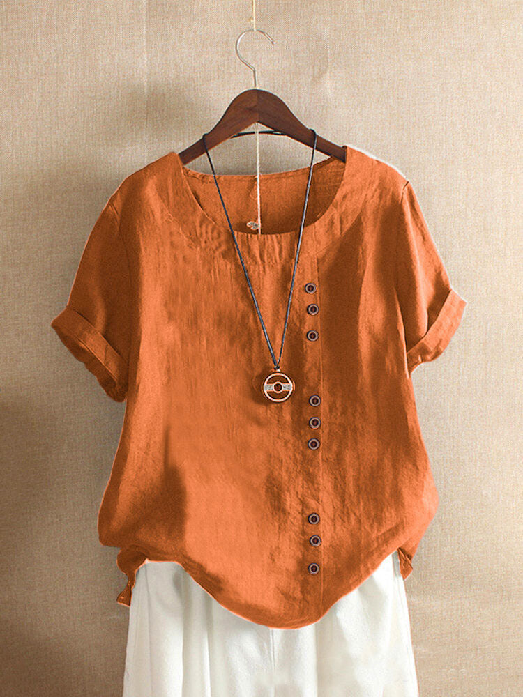 MOREAU LYON | BLOUSE EN COTON À BOUTONS POUR FEMMES