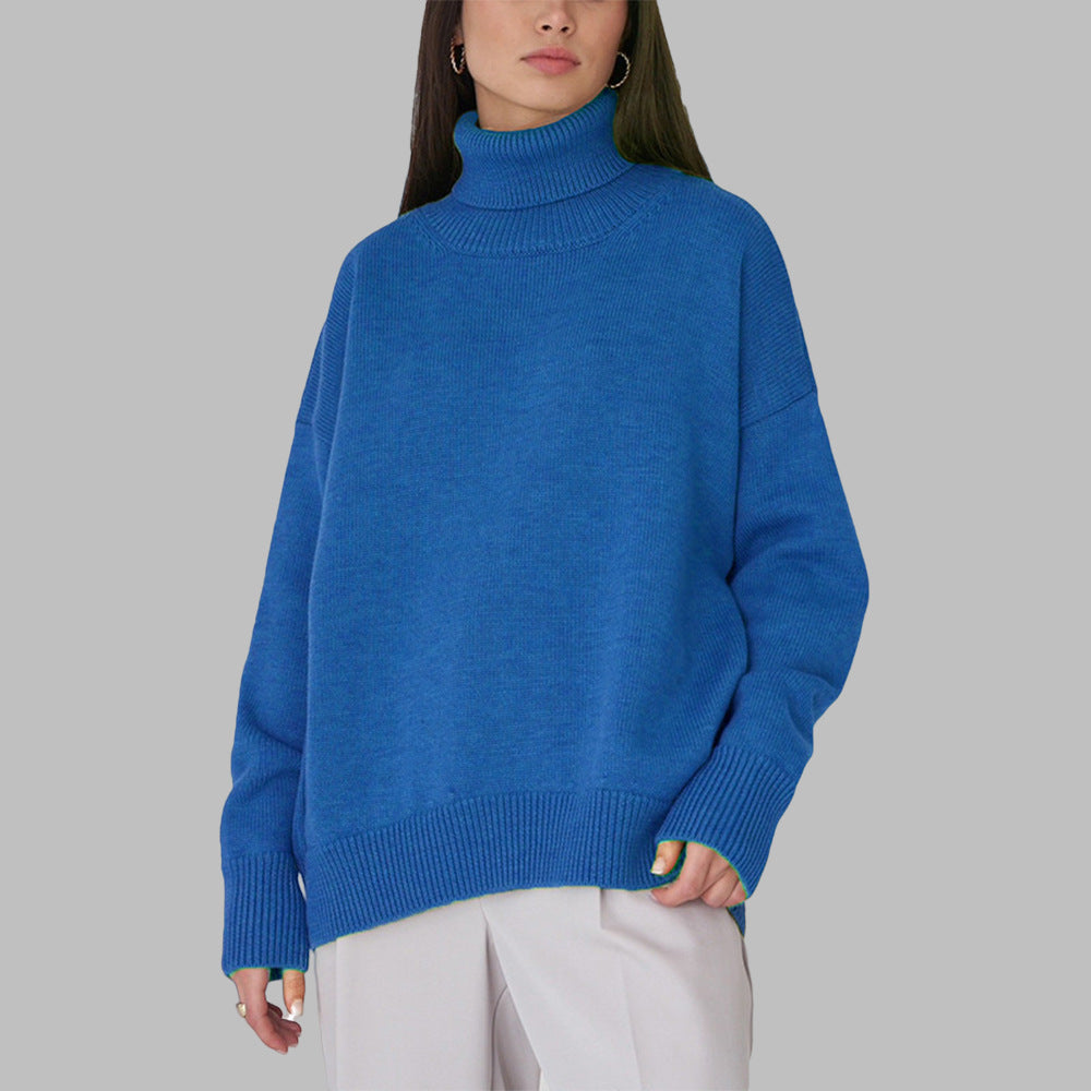 MOREAU LYON | PULL COL ROULÉ INTEMPOREL POUR FEMMES