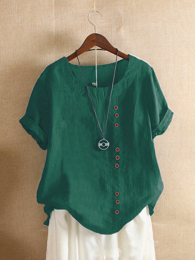 MOREAU LYON | BLOUSE EN COTON À BOUTONS POUR FEMMES