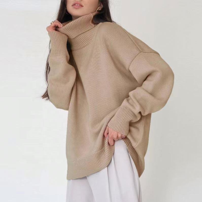 MOREAU LYON | PULL COL ROULÉ INTEMPOREL POUR FEMMES