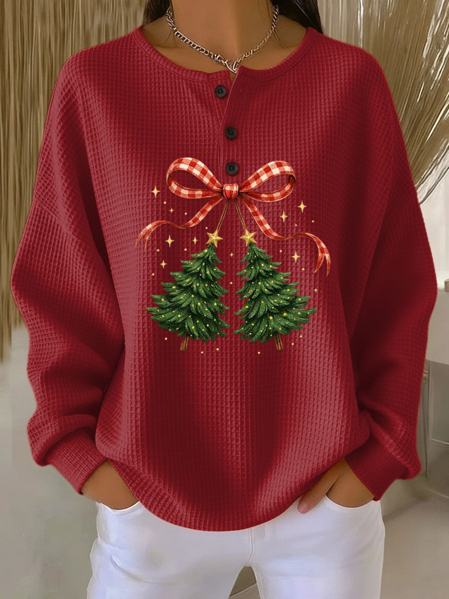 MOREAU LYON | PULL EN TRICOT GAUFRE POUR FEMMES
