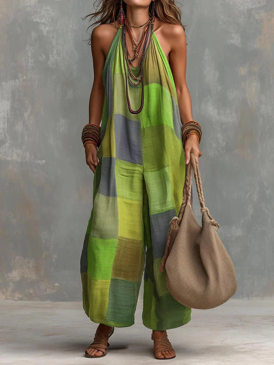 MOREAU LYON | COMBINAISON PATCHWORK BOHÈME POUR FEMMES