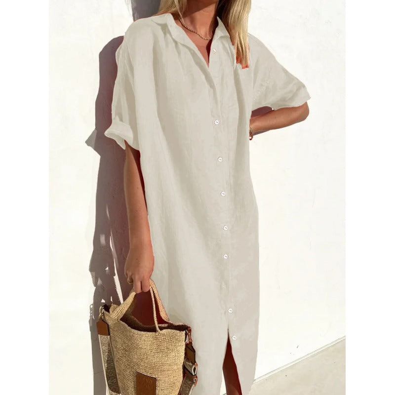 MOREAU LYON | ROBE CHEMISE CLASSIQUE POUR FEMMES