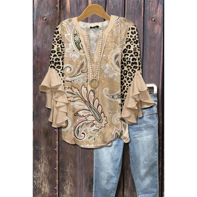 MOREAU LYON | BLOUSE À VOLANTS POUR FEMMES