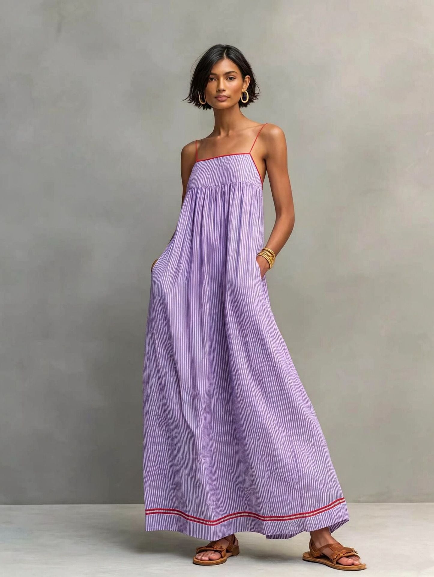 MOREAU LYON | ROBE MAXI ÉTÉ FLUIDE POUR FEMMES