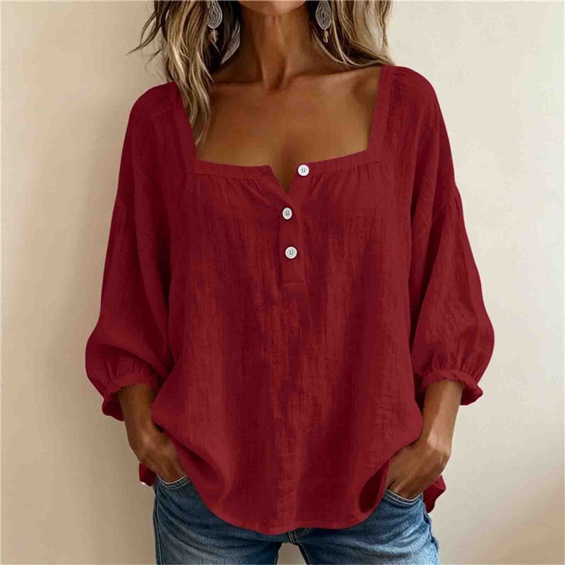 MOREAU LYON | BLOUSE EN LIN POUR FEMME
