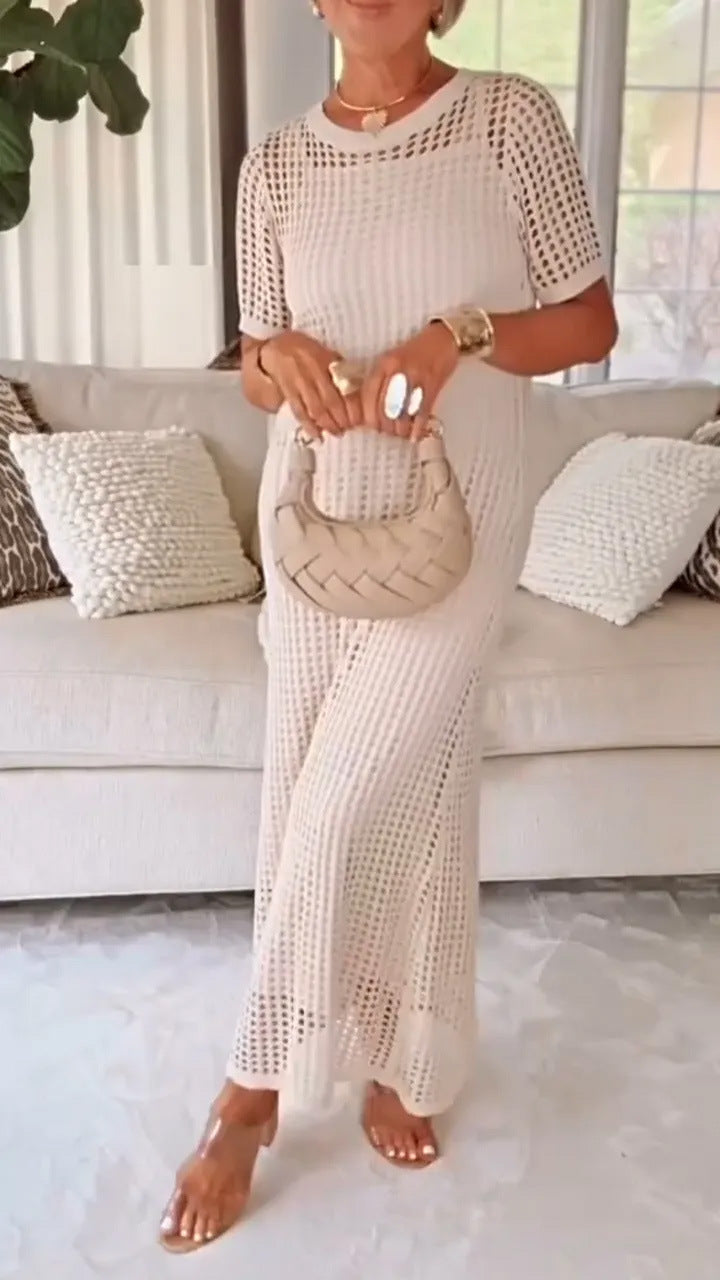 MOREAU LYON | ROBE MAXI SUPERPOSÉE POUR FEMMES