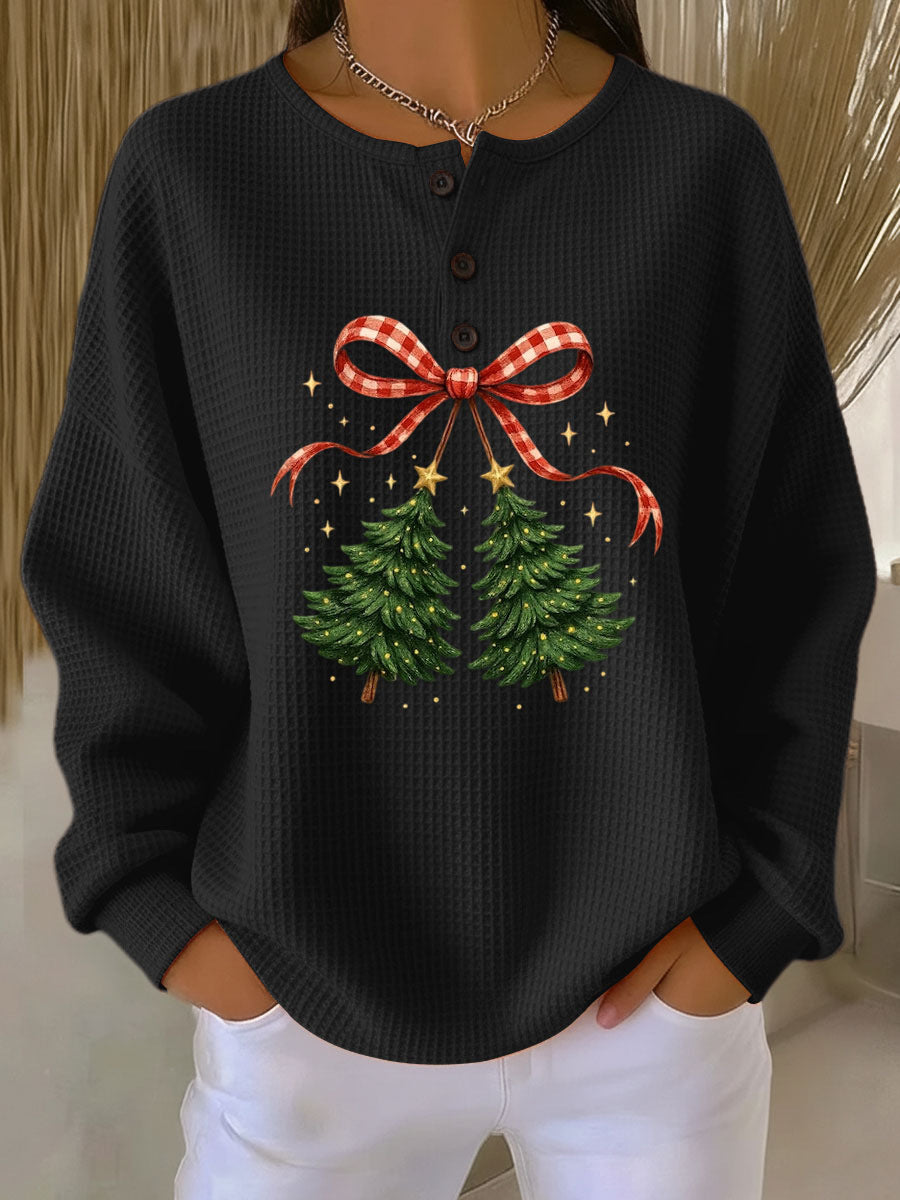 MOREAU LYON | PULL EN TRICOT GAUFRE POUR FEMMES