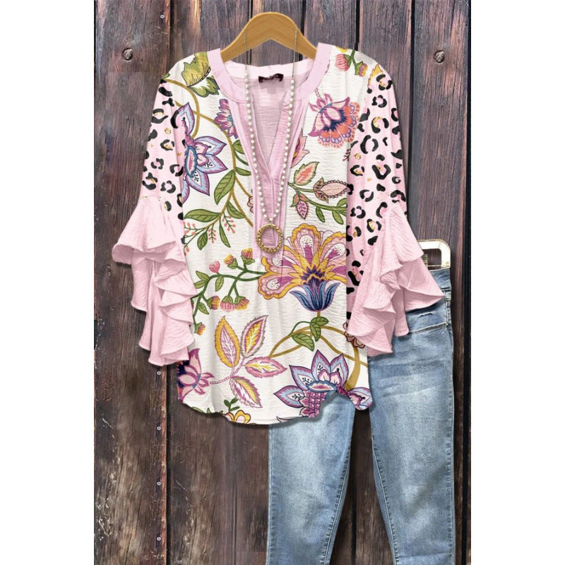 MOREAU LYON | BLOUSE À VOLANTS POUR FEMMES