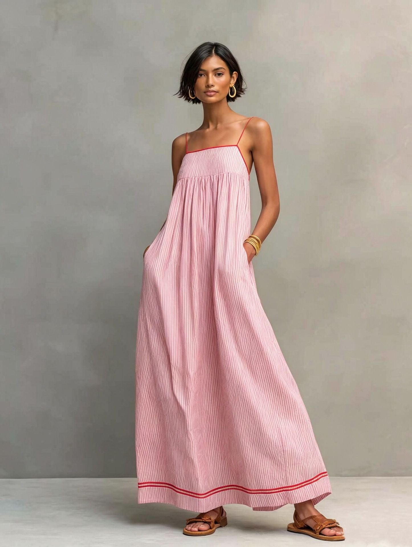 MOREAU LYON | ROBE MAXI ÉTÉ FLUIDE POUR FEMMES