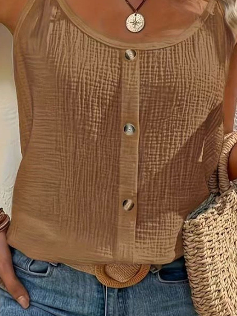 MOREAU LYON | BLOUSE À FINES BRETELLES POUR FEMMES