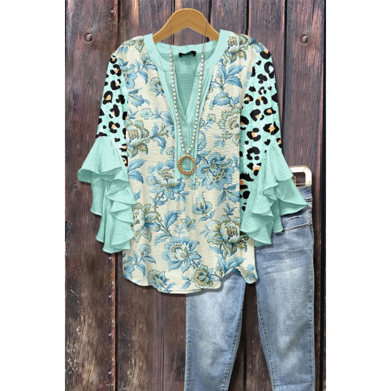 MOREAU LYON | BLOUSE À VOLANTS POUR FEMMES