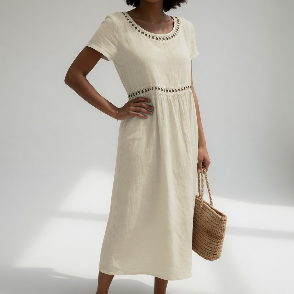 MOREAU LYON | ROBE MODERNE BRODÉE POUR FEMMES