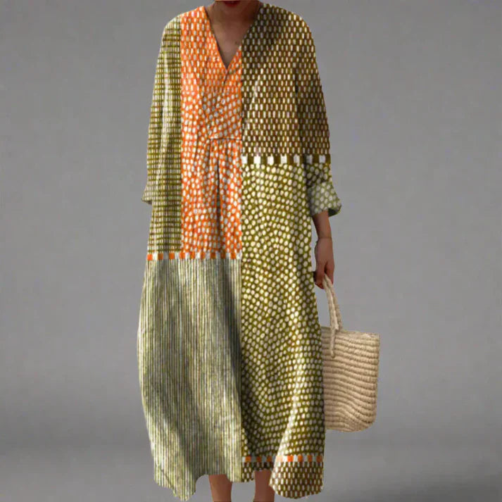 MOREAU LYON | ROBE MIDI COLORÉE POUR FEMMES