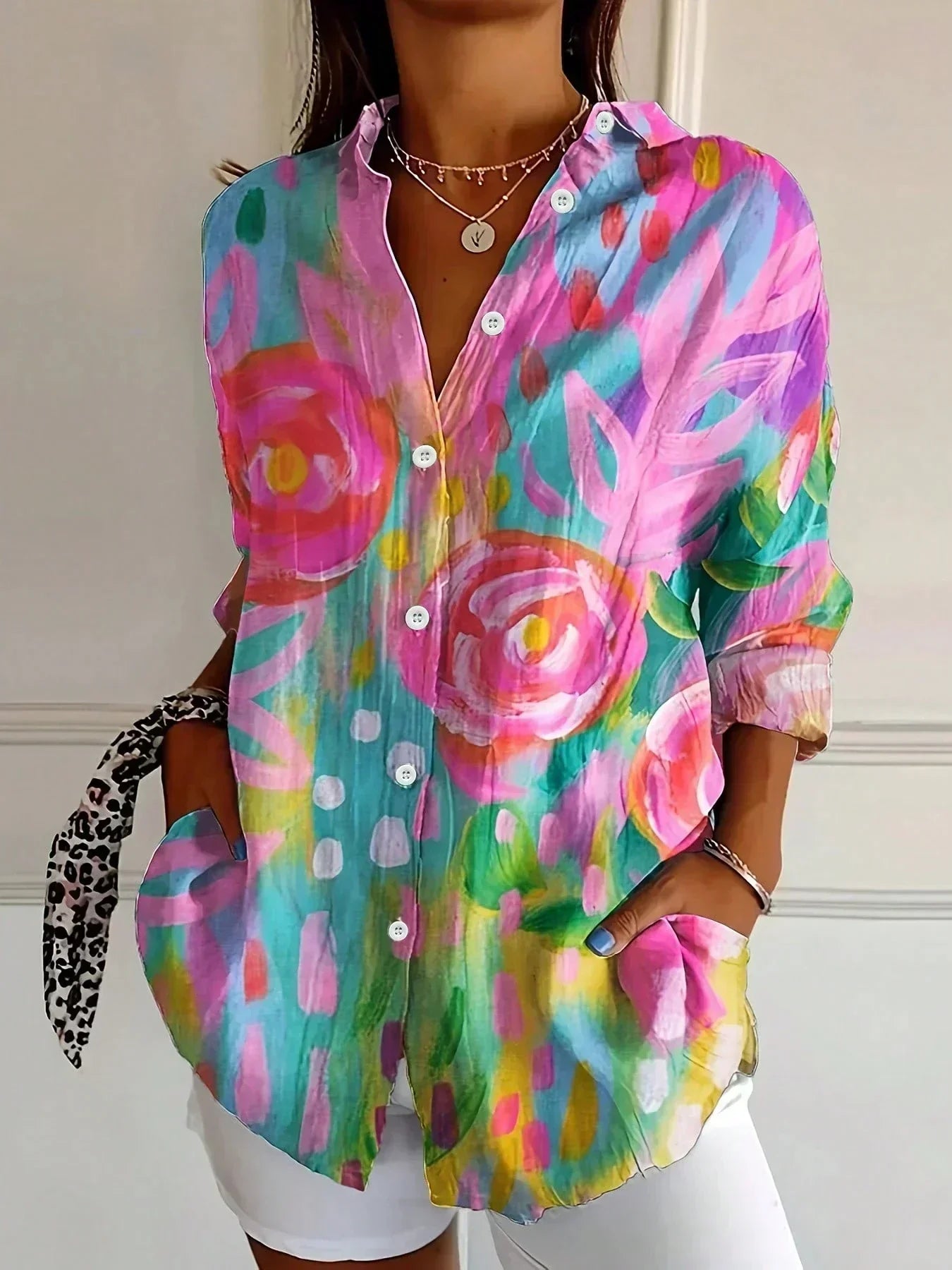 MOREAU LYON | BLOUSE IMPRIMÉE POUR FEMMES
