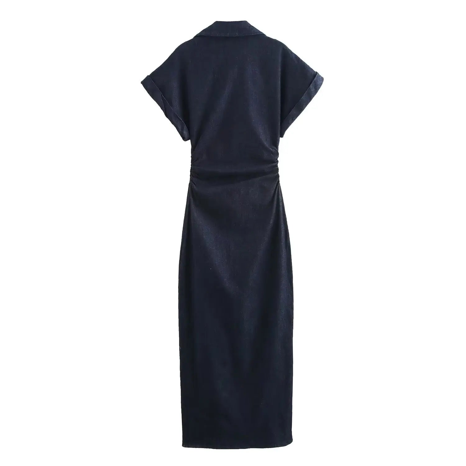 MOREAU LYON | ROBE MIDI EN DENIM POUR FEMMES