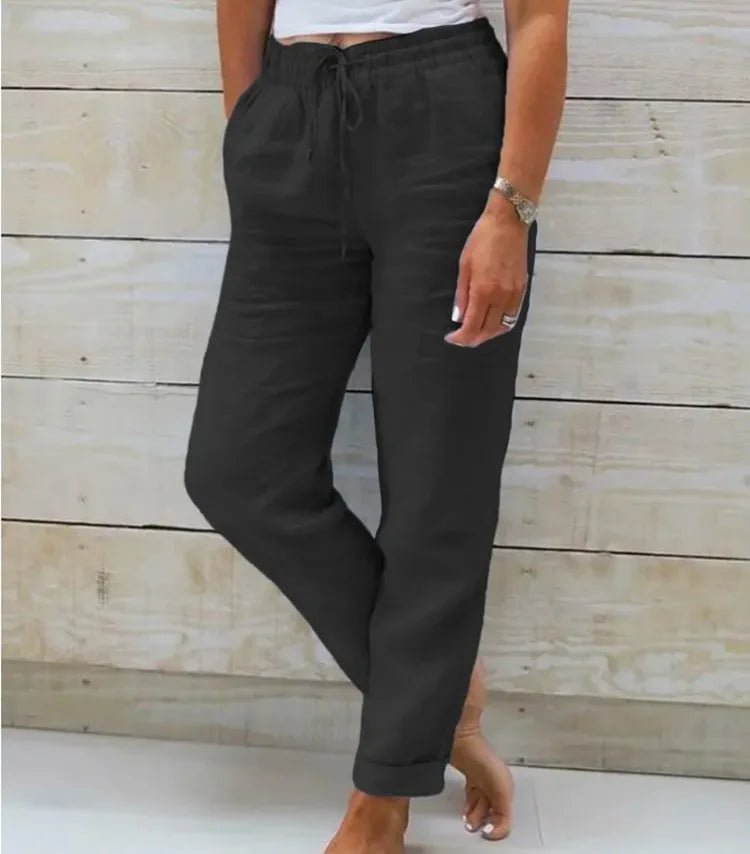 MOREAU LYON | PANTALON TAILLE D'ÉTÉ POUR FEMME