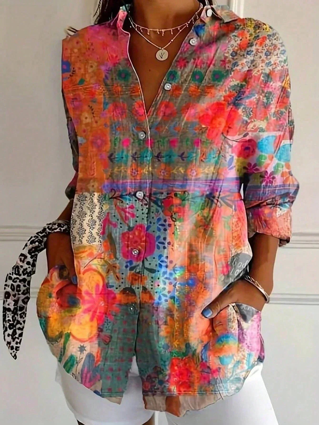 MOREAU LYON | BLOUSE IMPRIMÉE POUR FEMMES