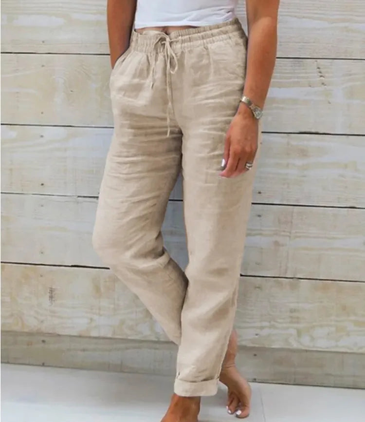 MOREAU LYON | PANTALON TAILLE D'ÉTÉ POUR FEMME