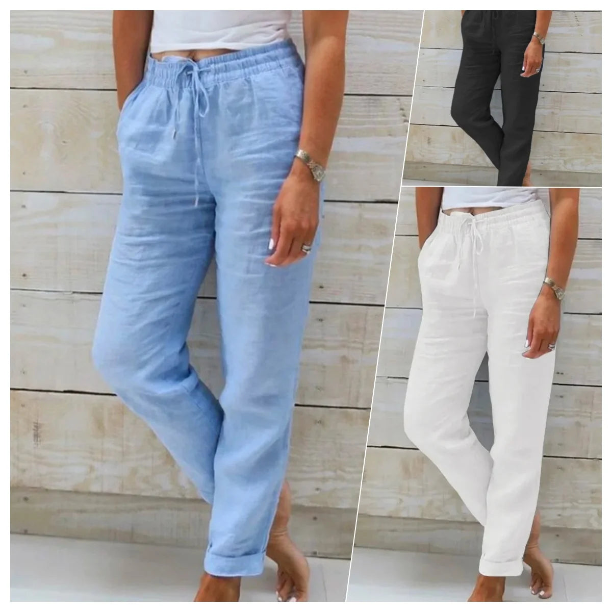 MOREAU LYON | PANTALON TAILLE D'ÉTÉ POUR FEMME