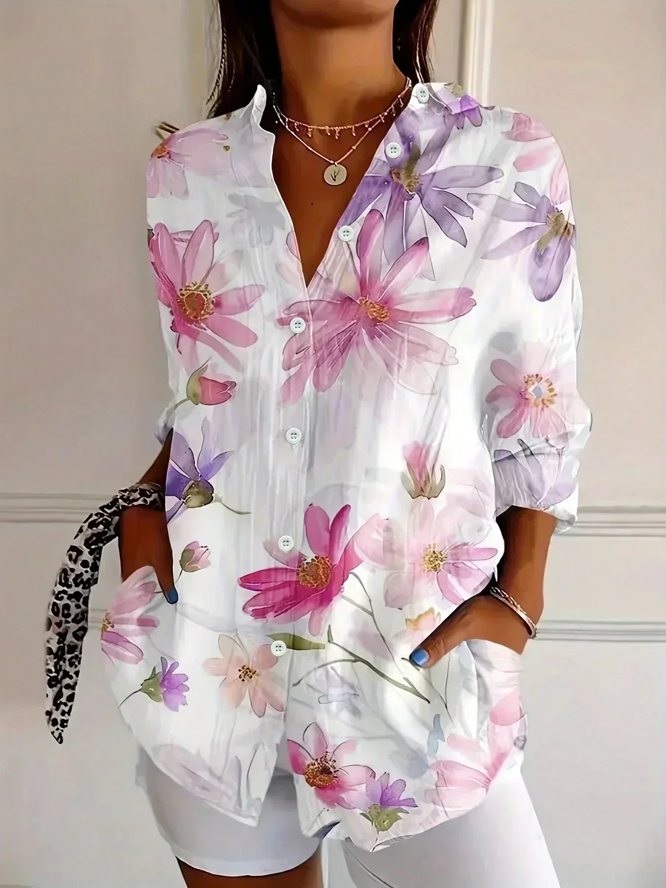 MOREAU LYON | BLOUSE IMPRIMÉE POUR FEMMES