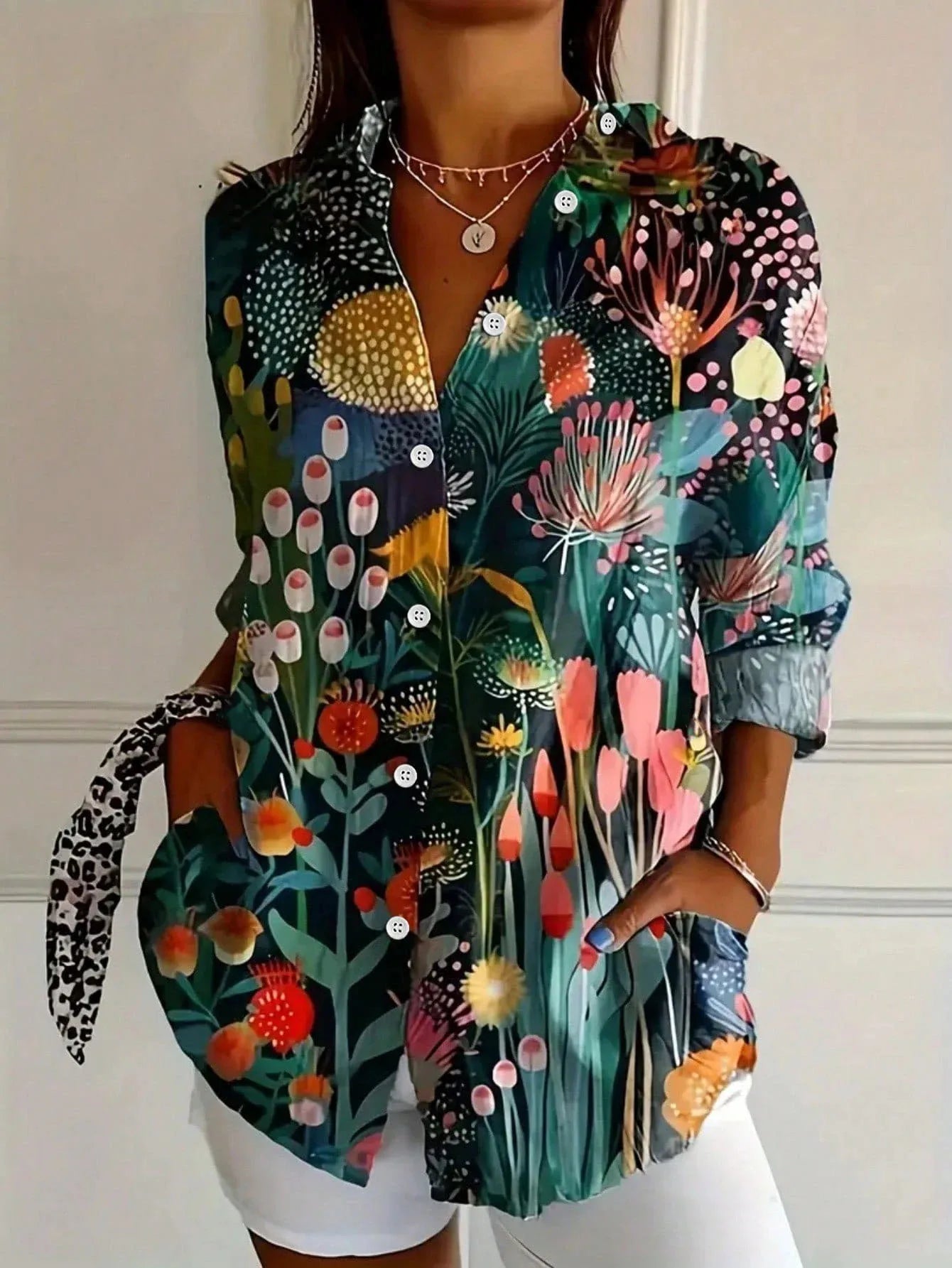 MOREAU LYON | BLOUSE IMPRIMÉE POUR FEMMES