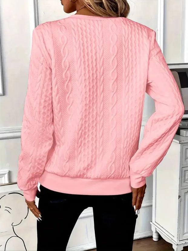MOREAU LYON | SWEAT ZIPPÉ TEXTURÉ POUR FEMMES