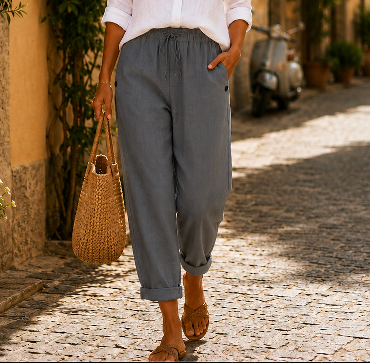 MOREAU LYON | PANTALONS EN DÉTENDUE POUR FEMMES