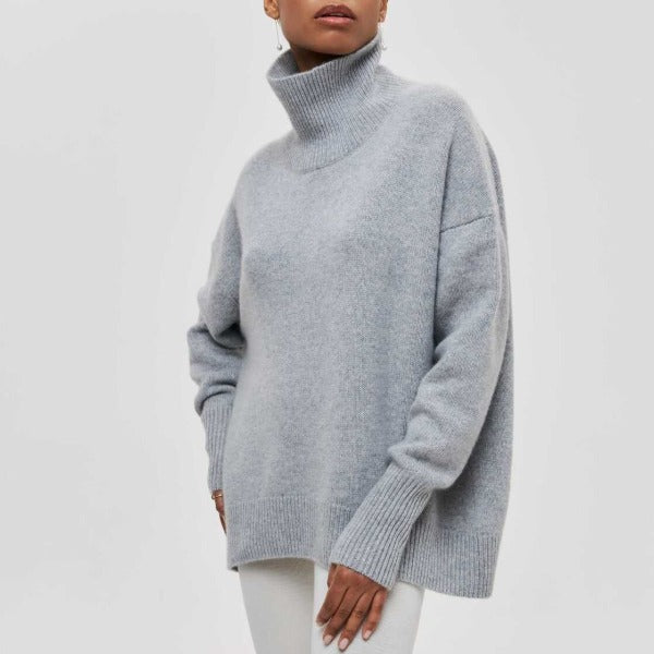 MOREAU LYON | PULL COL ROULÉ INTEMPOREL POUR FEMMES