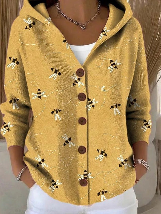 MOREAU LYON | GILET À CAPUCHE PATCHWORK POUR FEMMES