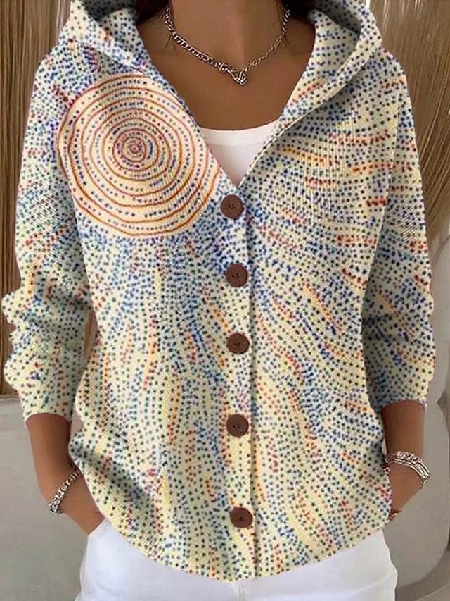 MOREAU LYON | GILET À CAPUCHE PATCHWORK POUR FEMMES