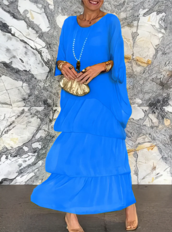 MOREAU LYON | ROBE MAXI FORMELLE CHIC POUR FEMME
