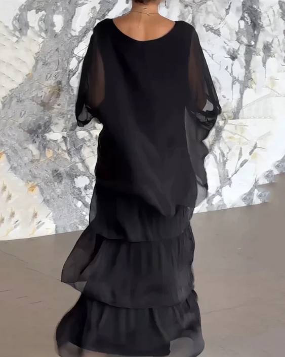 MOREAU LYON | ROBE MAXI FLUIDE POUR FEMMES
