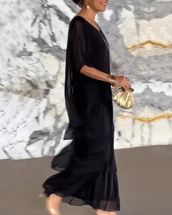 MOREAU LYON | ROBE MAXI FLUIDE POUR FEMMES