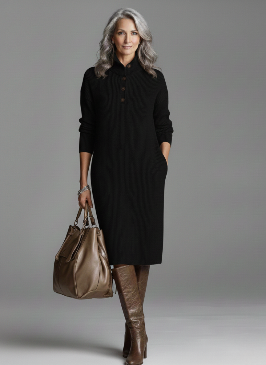 MOREAU LYON | ROBE MIDI RIBBÉE POUR FEMMES