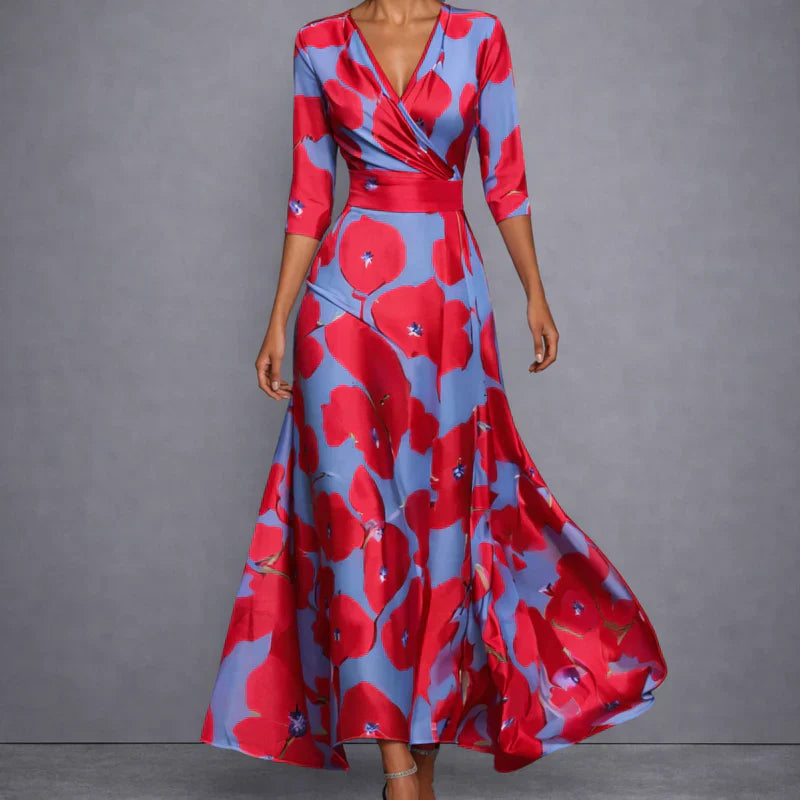 MOREAU LYON | ROBE MAXI COLORÉE POUR FEMMES