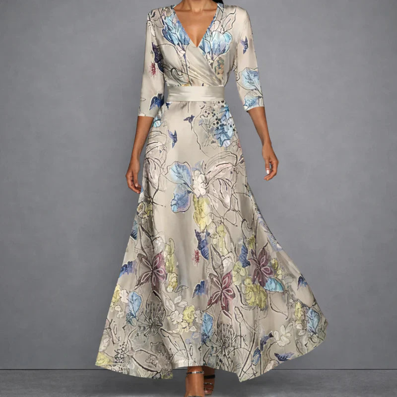 MOREAU LYON | ROBE MAXI COLORÉE POUR FEMMES