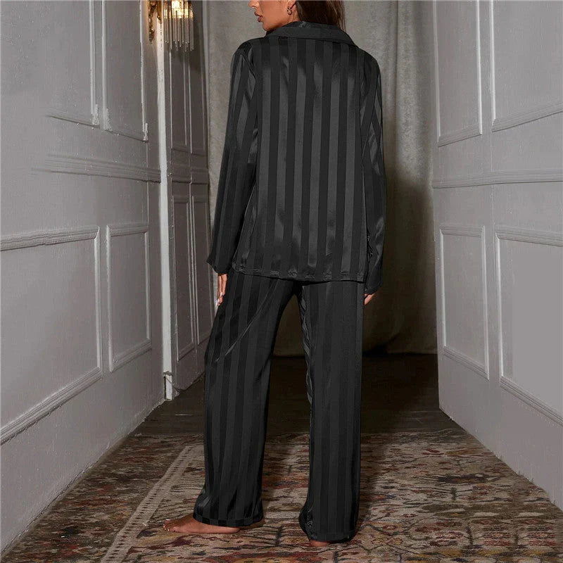 MOREAU LYON | ENSEMBLE DE PYJAMA CLASSIQUE POUR FEMMES