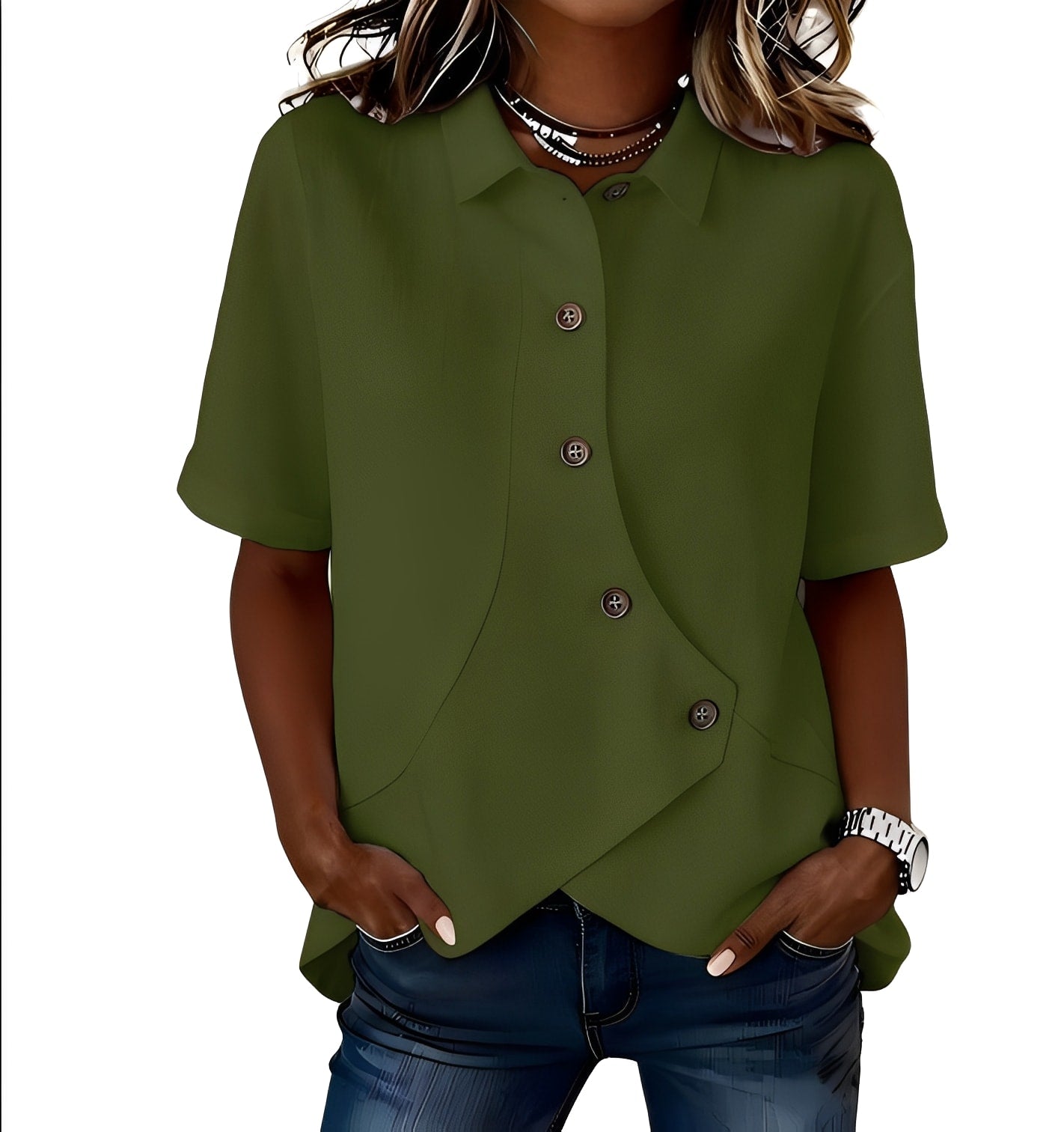 MOREAU LYON | CHEMISE EN MELANGE DE LIN POUR FEMMES