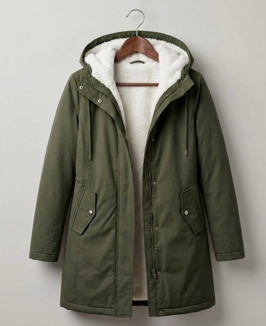 MOREAU LYON | PARKA D'HIVER DOUBLÉE EN POLAIRE POUR FEMMES
