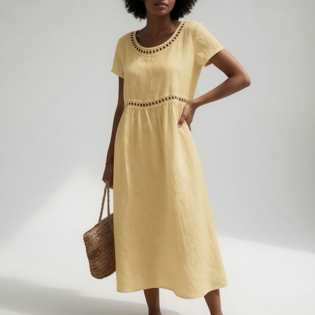MOREAU LYON | ROBE MODERNE BRODÉE POUR FEMMES