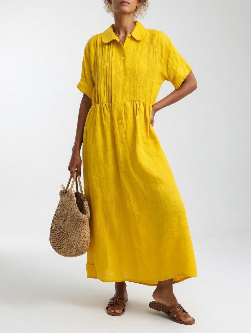 MOREAU LYON | ROBE CHEMISE FLUIDE POUR FEMMES