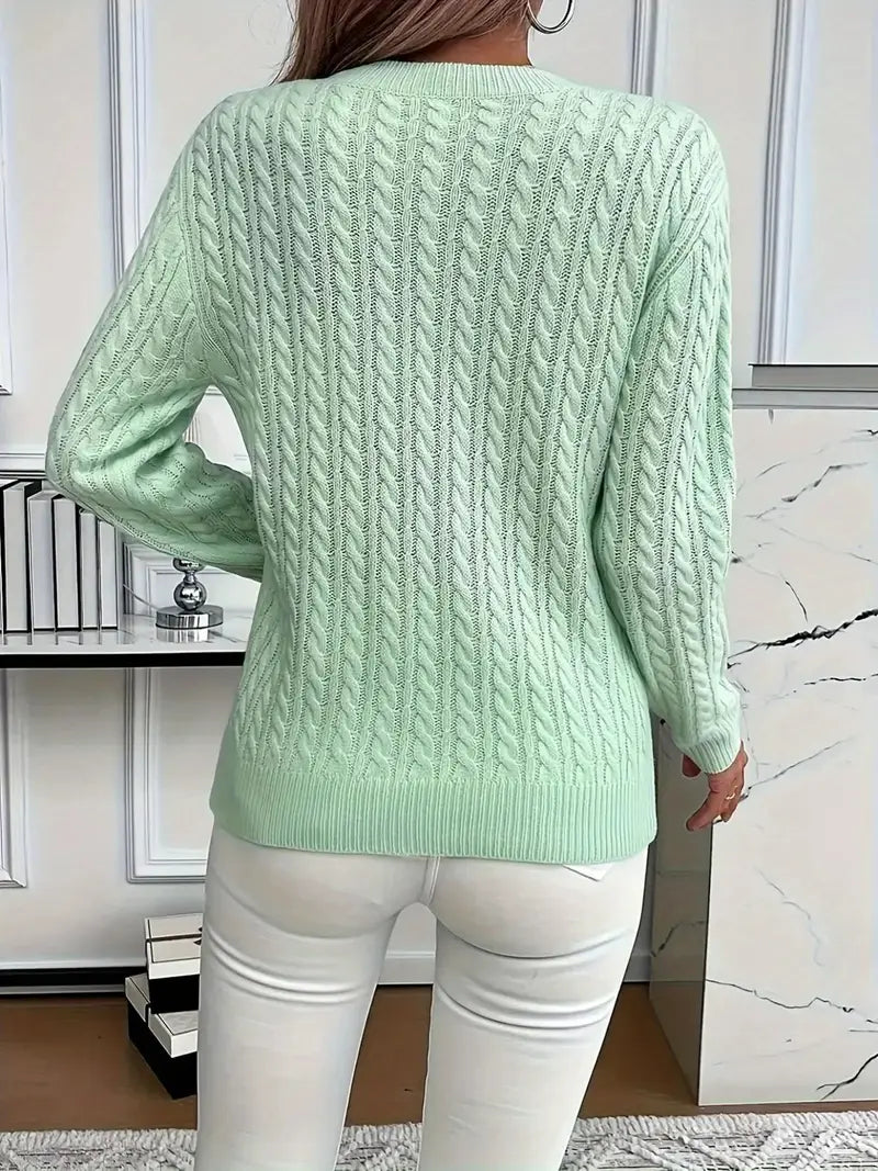 MOREAU LYON | SWEAT À COL ROND COZY POUR FEMMES