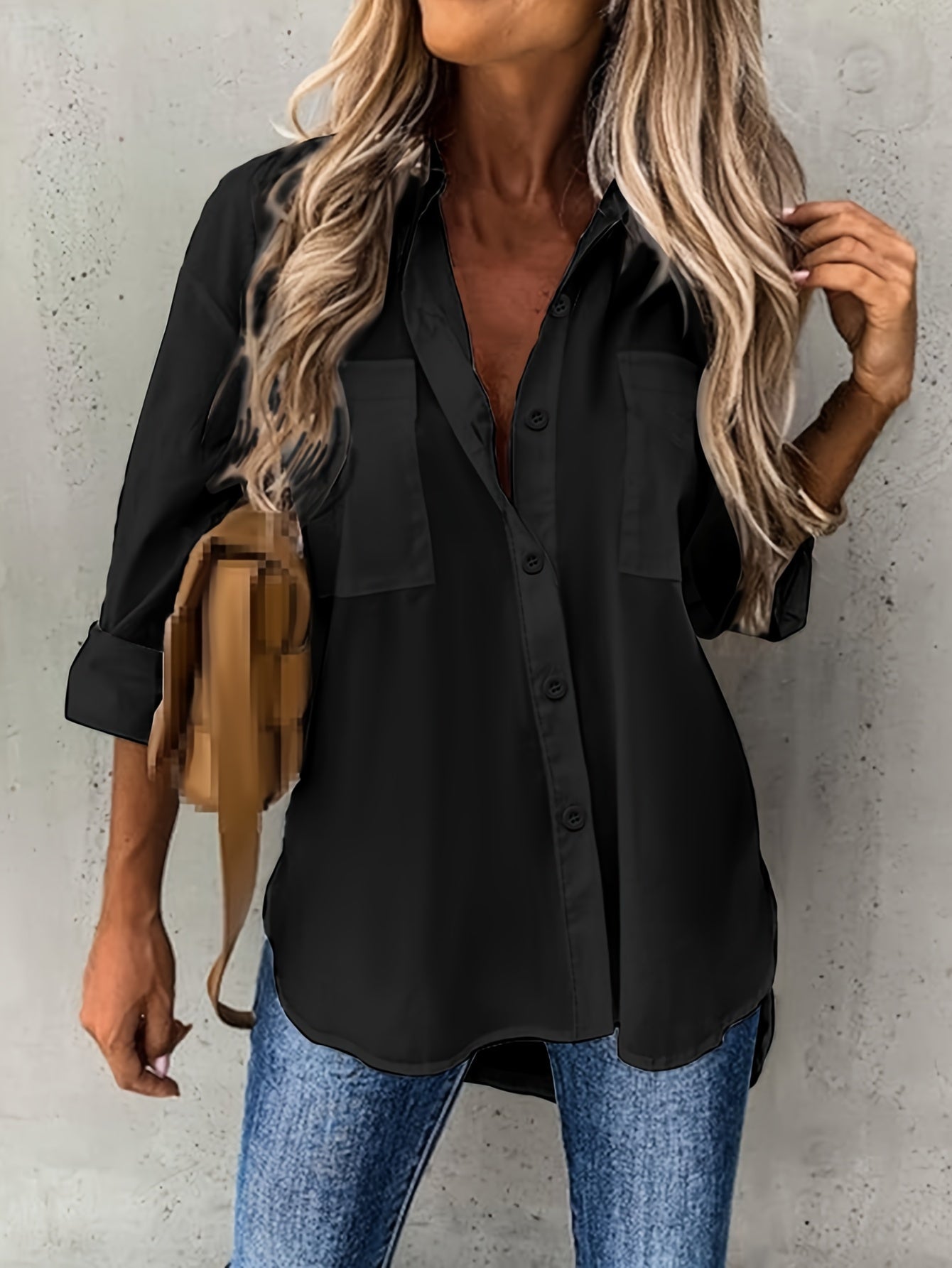 MOREAU LYON | BLOUSE À MANCHES CHIC QUOTIDIENNE POUR FEMMES