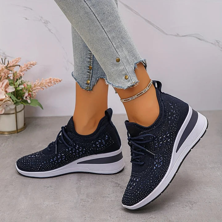 MOREAU LYON | BASKETS EN STRASS POUR FEMMES