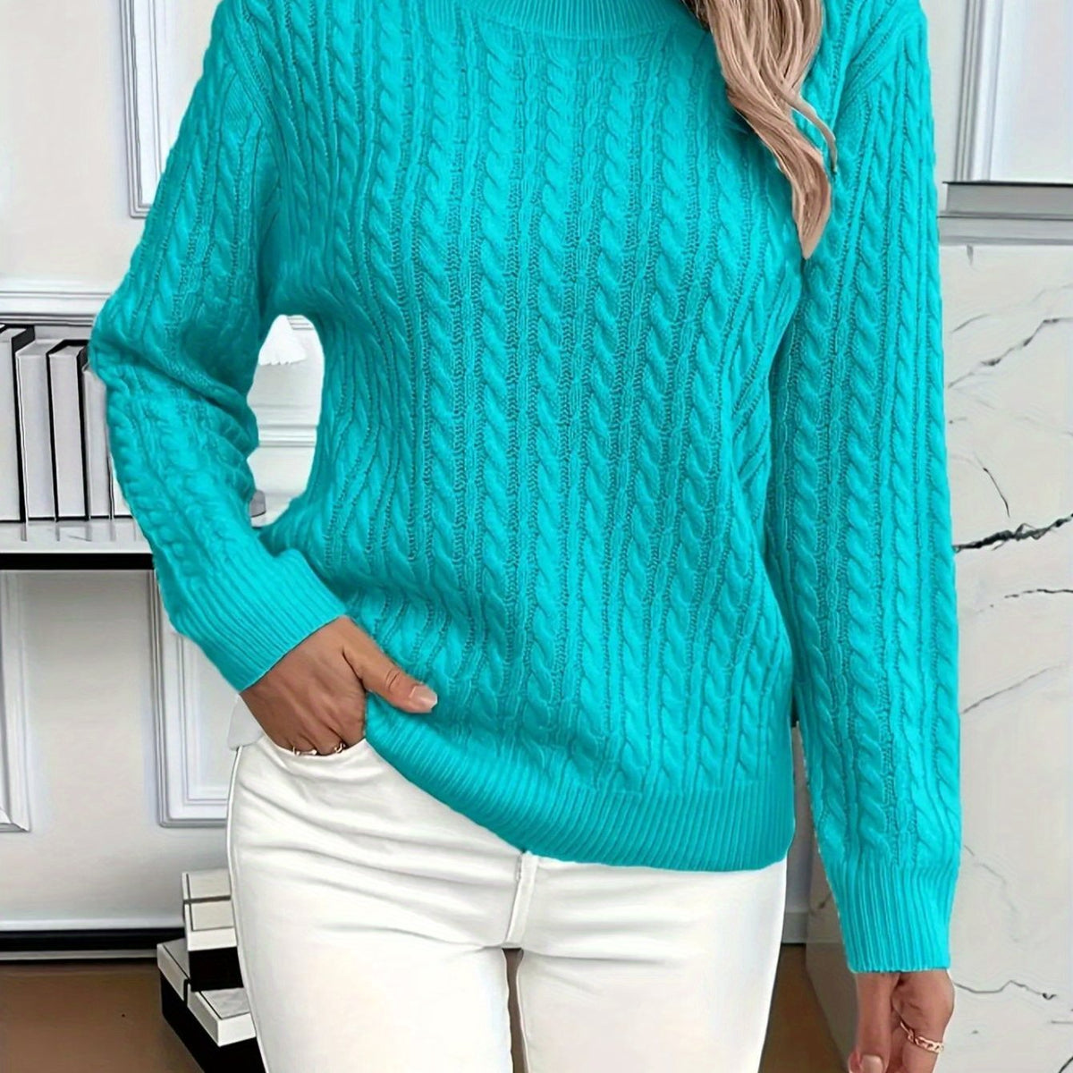 MOREAU LYON | SWEAT À COL ROND COZY POUR FEMMES