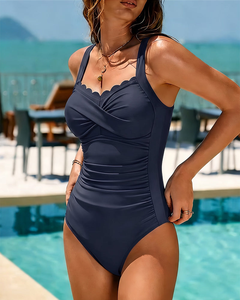 MOREAU LYON | MAILLOT DE BAIN UNE PIÈCE DRAPÉ POUR FEMMES